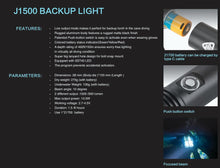Laden Sie das Bild in den Galerie-Viewer, AKUANA Tauch-Taschenlampe 1000 Lumen 2 Stufen, maximale Brenndauer 7,5 Stunden wasserdicht 500ft/150m