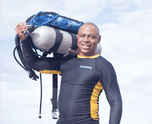 画像をギャラリービューアに読み込む, Scuba Diving BCD, 25Lb Lift 1000D Cordura with Alu Backplate Basic Version (316 SS optional), AKUANA Seal BCD