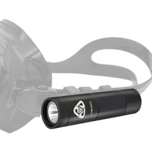 Load image into Gallery viewer, LED Diving Flashlight Attach on Mask 400 Lumens CREE LED, Diving Torch Waterproof 500ft/150m
