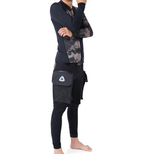 3mm Premium Neoprene Tech Diving Pocket Shorts Scuba Diving Wetsuit Pants