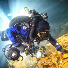 画像をギャラリービューアに読み込む, Tech Diving Twin Tank BCD, 50Lb Lift Double Bladder With S/S Backplate