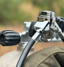 โหลดรูปภาพลงในเครื่องมือใช้ดูของ Gallery Ice Diving Balanced Diaphragm Regulator 1st Stage Din, Falcon 5 AKUANA