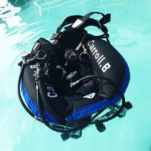 Tech Dive Bcd Tech Diving Twin Tank BCD, 50Lb Lift Double Bladder With S/S Backplate ...