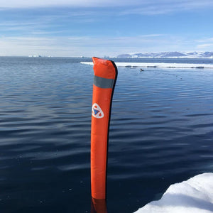 Diving Safety Sausage Hi-Viz 6.5" Wide Surface Marker Buoy (SMB) , Durable 400D Nylon 1.4 m / 55"