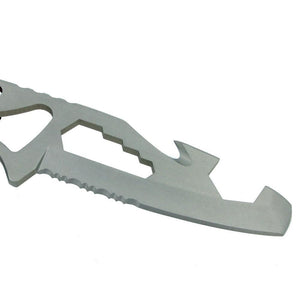 AKUANA 부식-저항하는 강화 TB6 티타늄 다이빙을 칼을 가진 렌치한 호스 및 Flatscrew6.3Inch