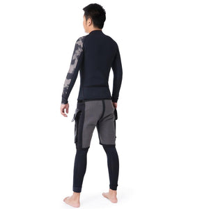 Штаны для гидрокостюма AKUANA 3 мм Премиум Неопреновые карманные шорты для дайвинга с аквалангом