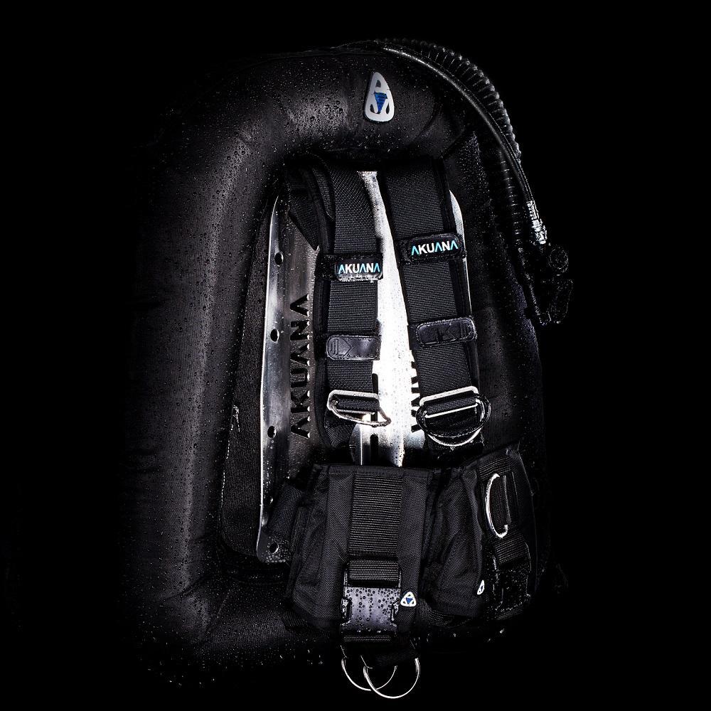 Tech Dive Bcd Tech Diving Twin Tank BCD, 50Lb Lift Double Bladder With S/S Backplate ...